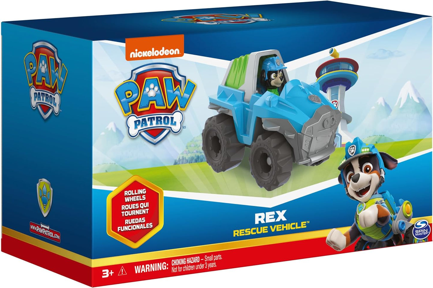 , Rex’S Dinosaur Rescue Vehicle with Collectible Action Figure, Kids Toys for Ages 3 and Up