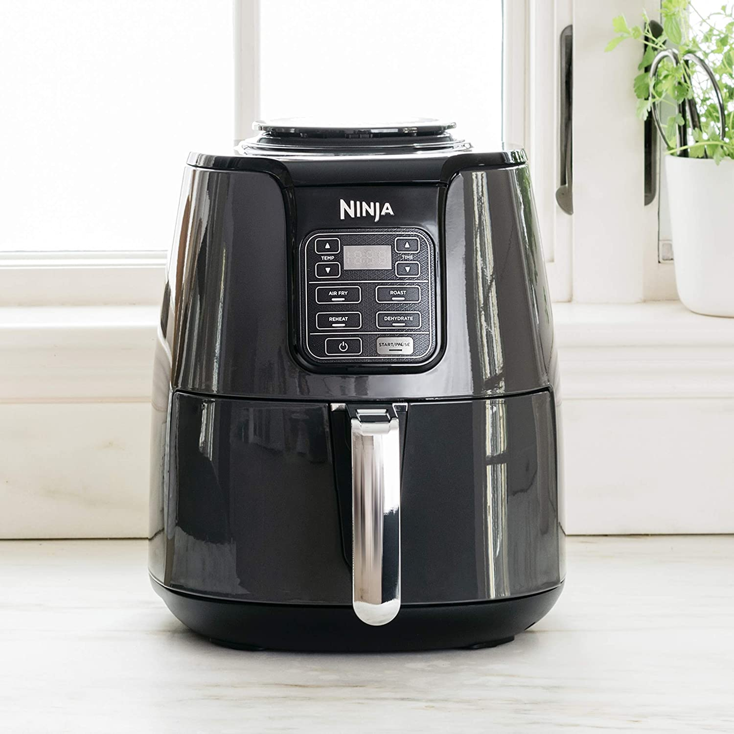 AF101 Air Fryer, 4 Qt, Black/Gray