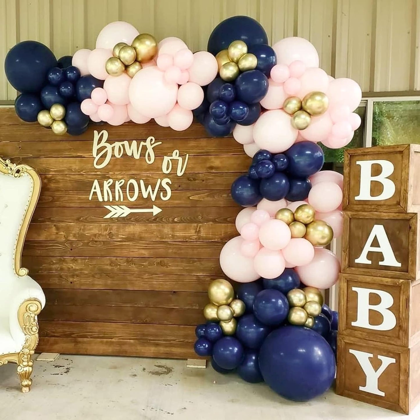129Pcs Navy Blue Balloons Latex Balloons Different Sizes 18 12 10 5 Inch Party Balloon Kit for Birthday Party Graduation Baby Shower Wedding Holiday Balloon Decoration