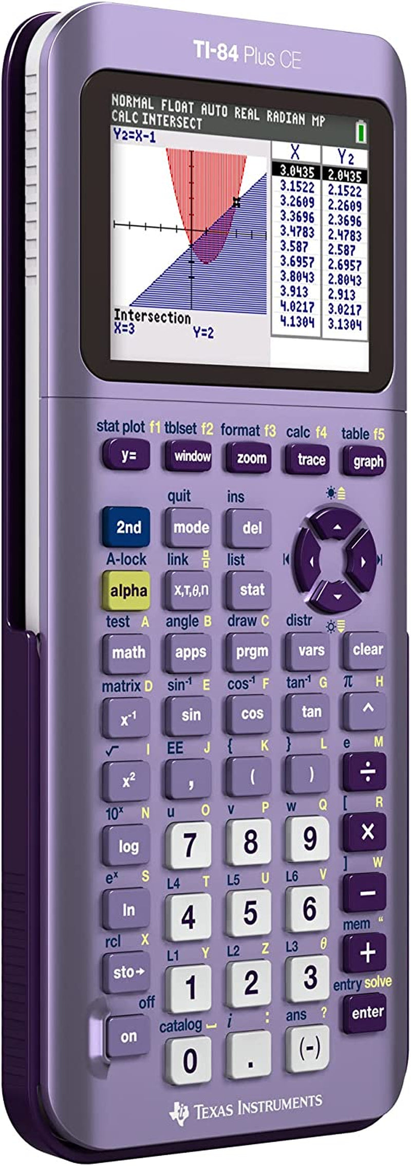 TI-84 plus CE Color Graphing Calculator, Infinitely Iris