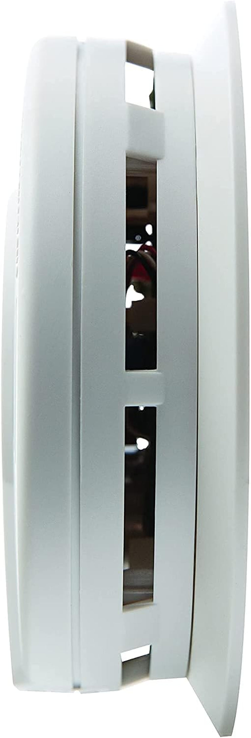 Smoke Detector, 10-Year Battery, LED Indicators, Replacement Alert, Test-Reset Button, 6 Pack, White