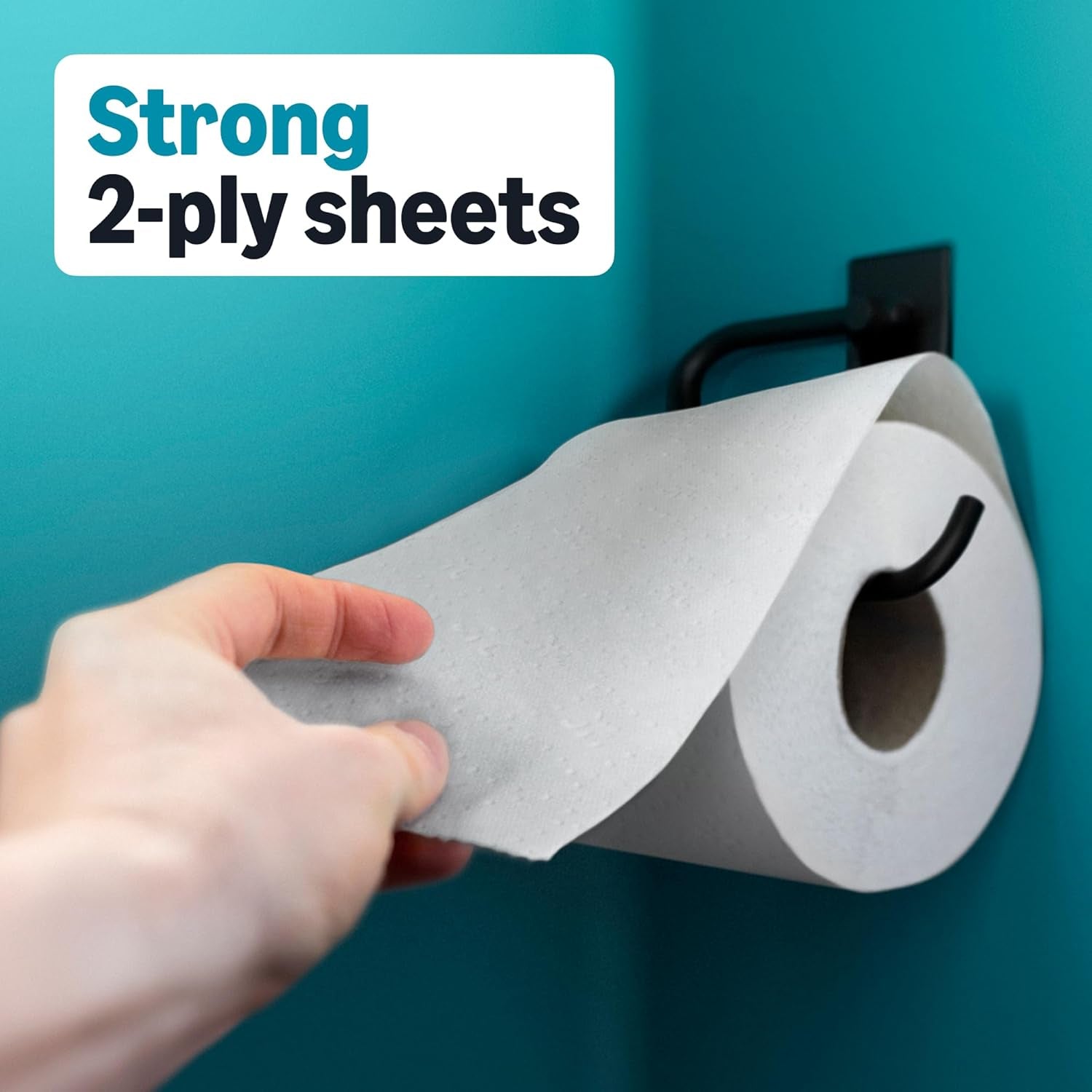 2-Ply Soft Toilet Paper, 30 Rolls (5 Packs of 6), Equivalent to 185 Regular Rolls, Packaging May Vary