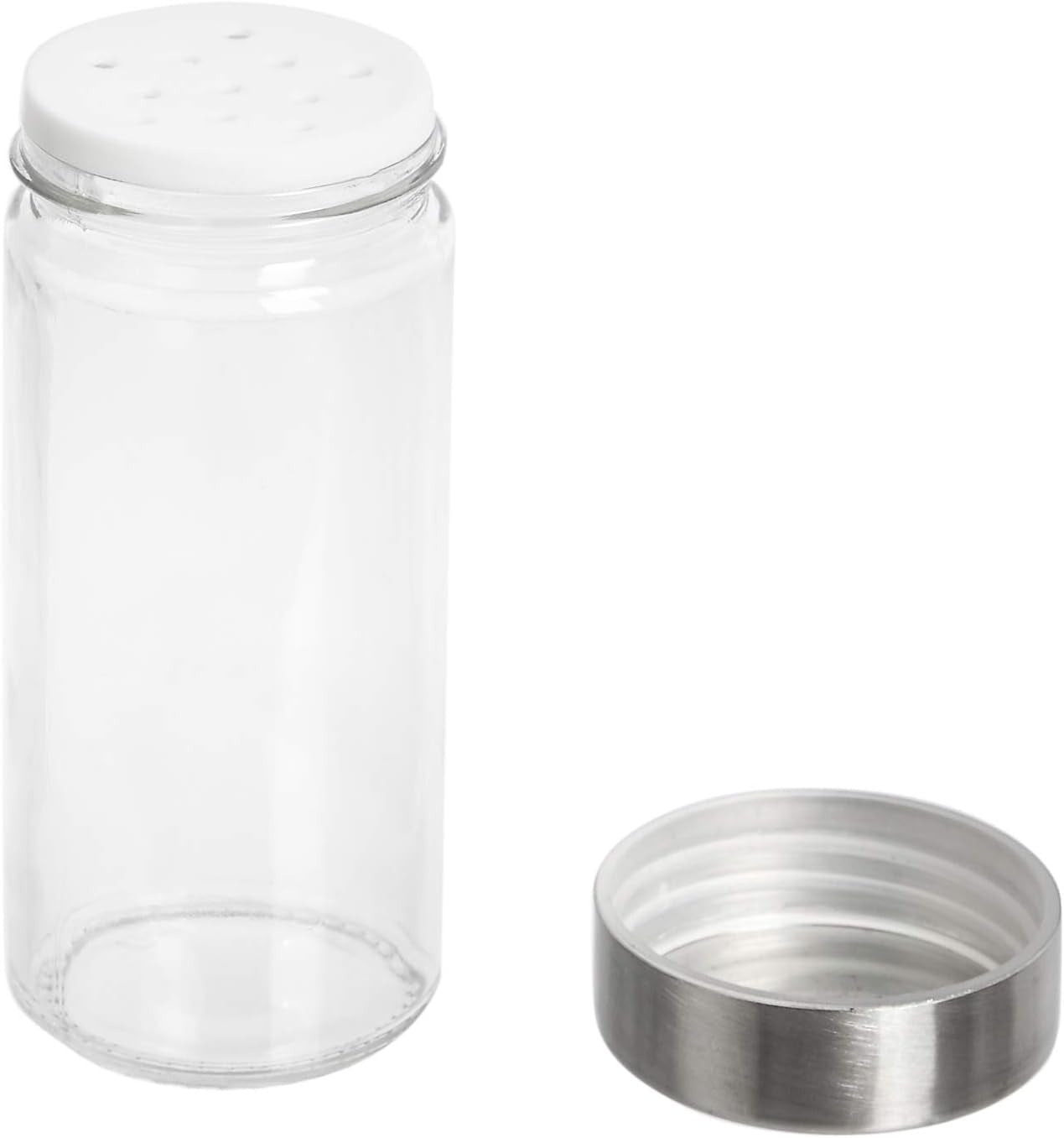20 Jars Spice Organizer Rack, Silver