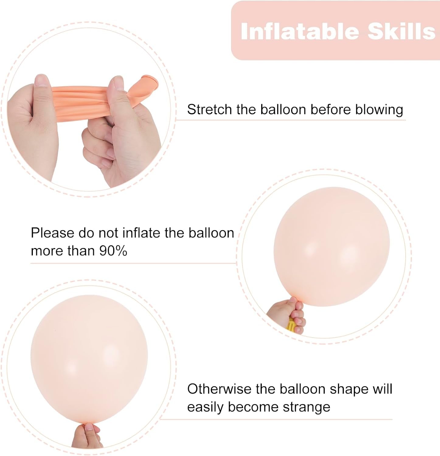 129Pcs Pastel Orange Balloons Different Sizes 18 12 10 5 Inch Latex Balloon Garland Arch for Party Decoration Birthday Gender Reveal Wedding Anniversary Baby Shower Party Supplies