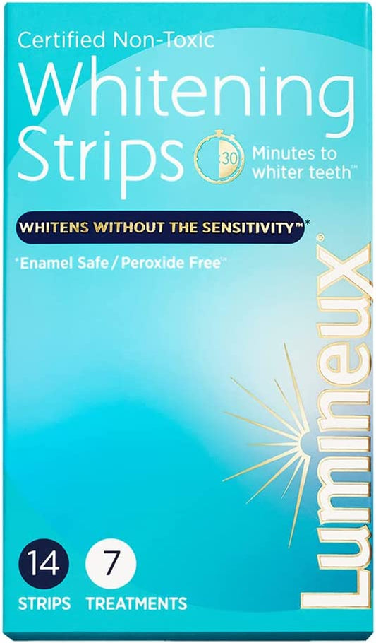 Teeth Whitening Strips 7 Treatments - Enamel Safe - Whitening without the Sensitivity - Dentist Formulated & Certified Non-Toxic