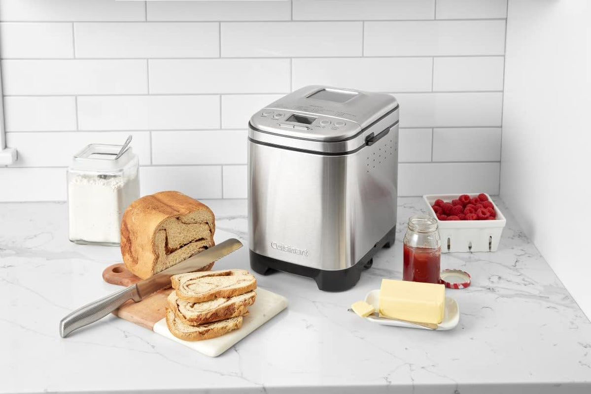 Bread Maker, up to 2Lb Loaf, New Compact Automatic