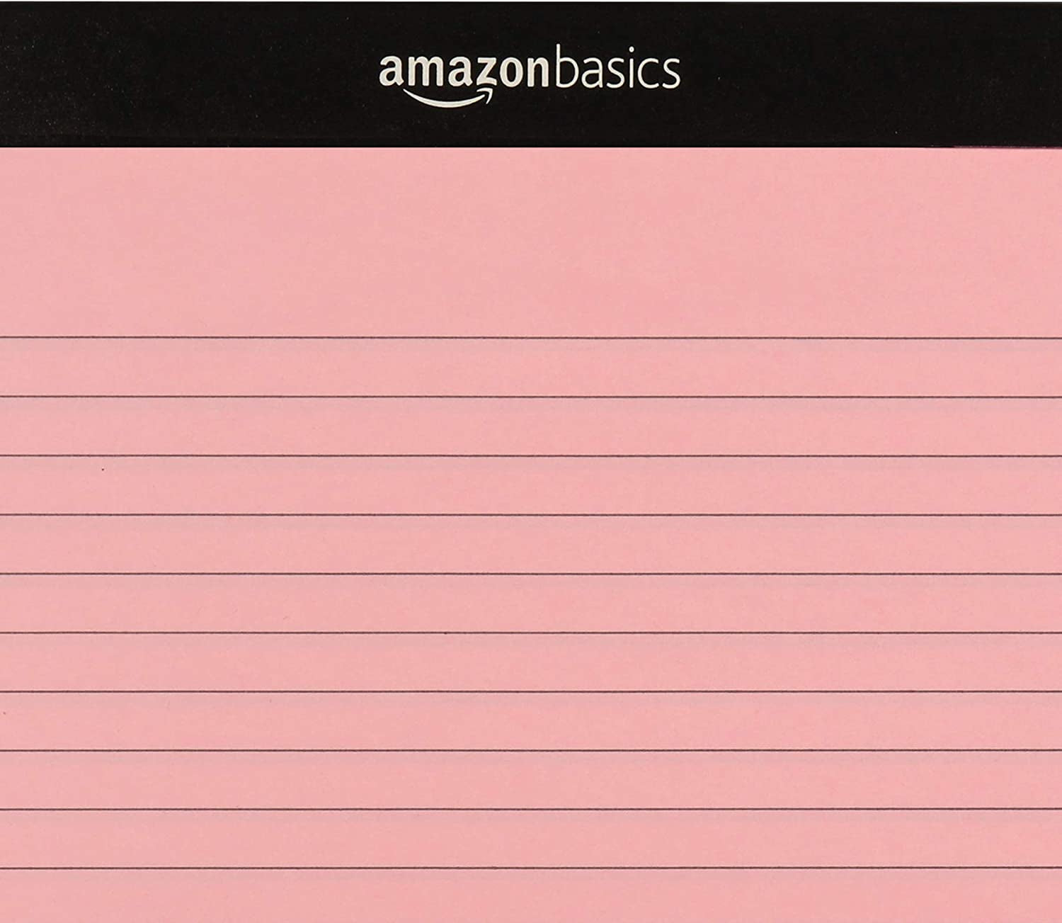 Wide Ruled 8.5 X 11.75-Inch 50 Sheet Lined Writing Note Pad, Pack of 6, 300 Count, Multicolor