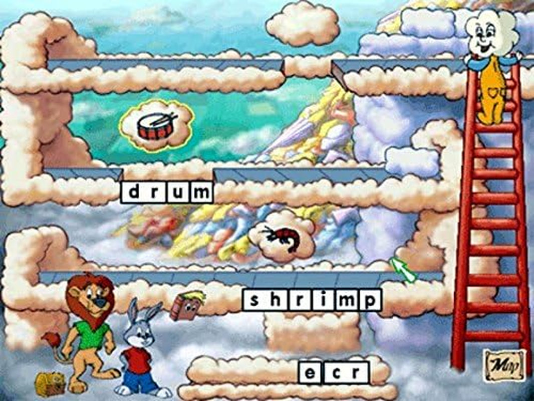 READER RABBIT 1ST GRADE CAPERS on CLOUD NINE