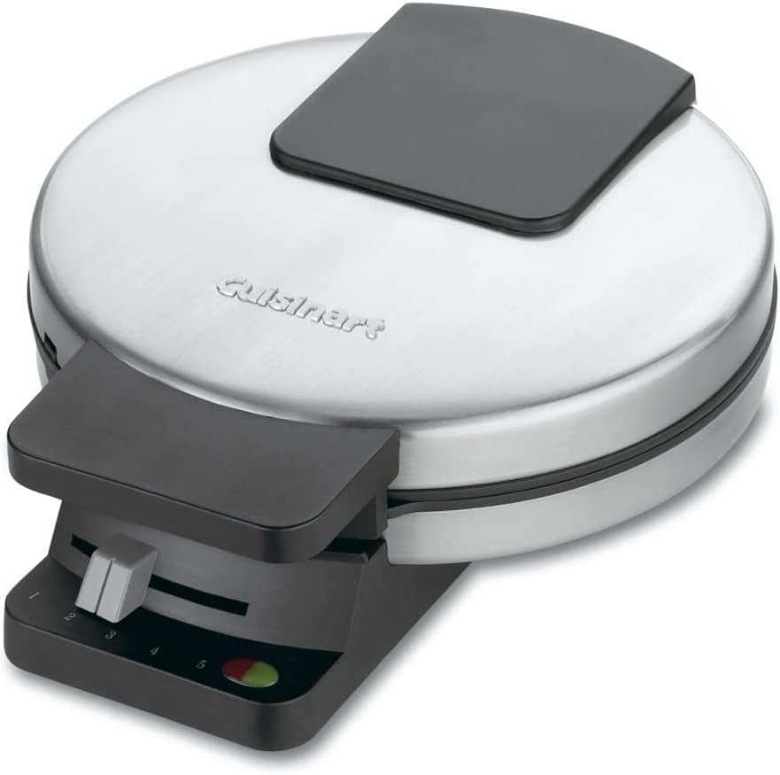 WMR-CAP2 round Classic Waffle Maker, Brushed Stainless