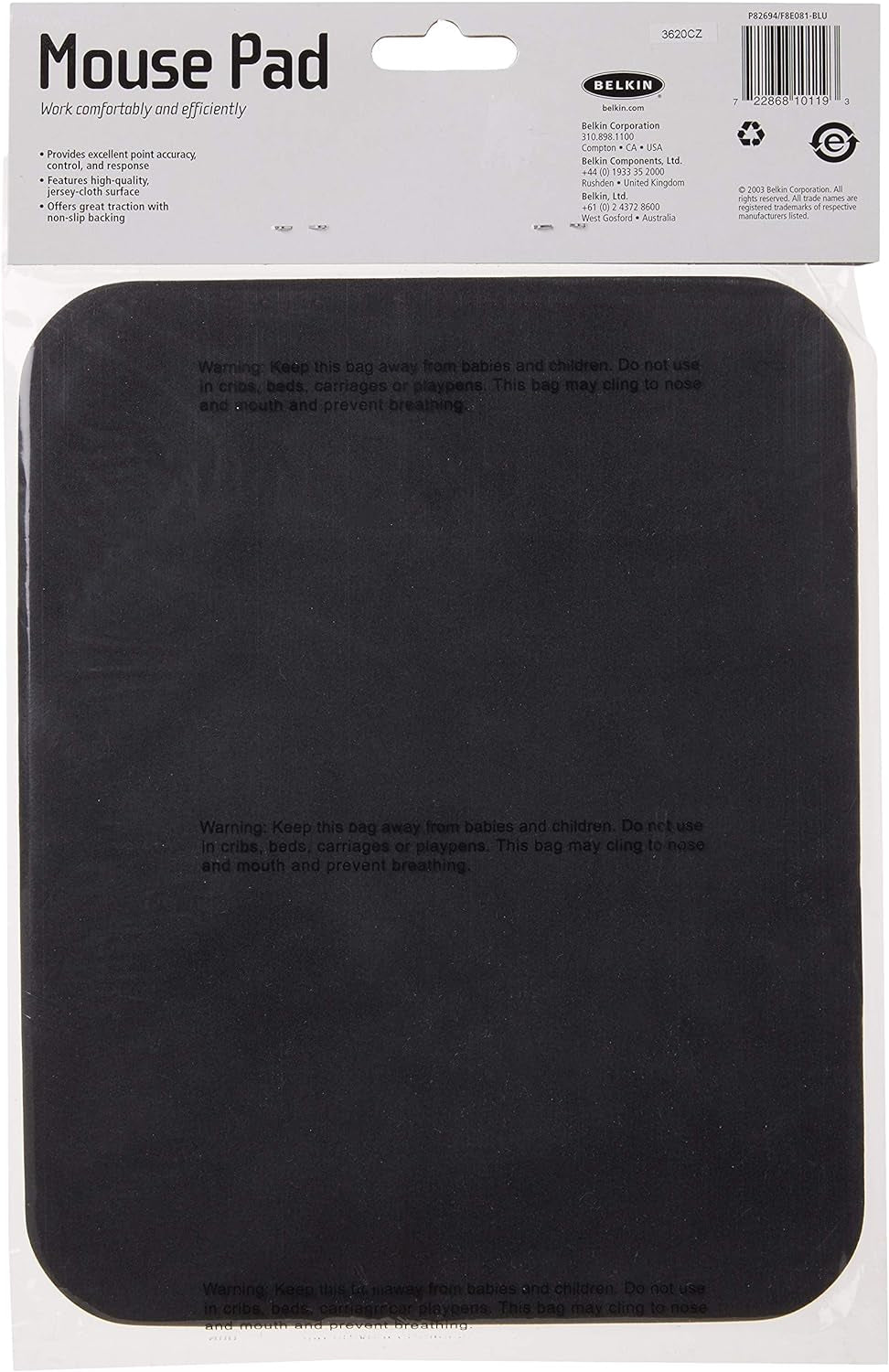 Standard 7.9''X9.8'' Mouse Pad (Blue)