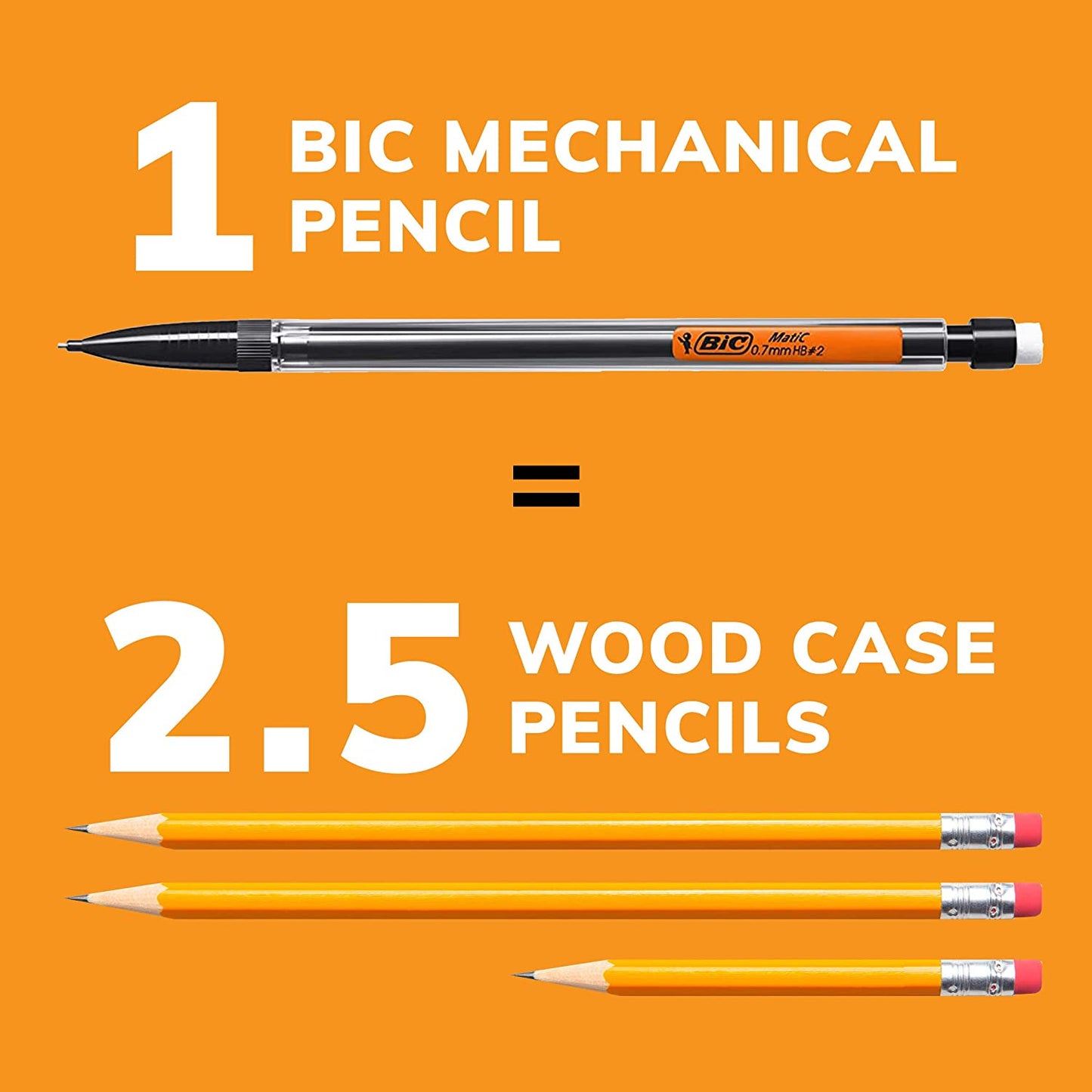 Xtra-Smooth Mechanical Pencil, Medium Point (0.7Mm), Perfect for the Classroom & Test Time, 40-Count