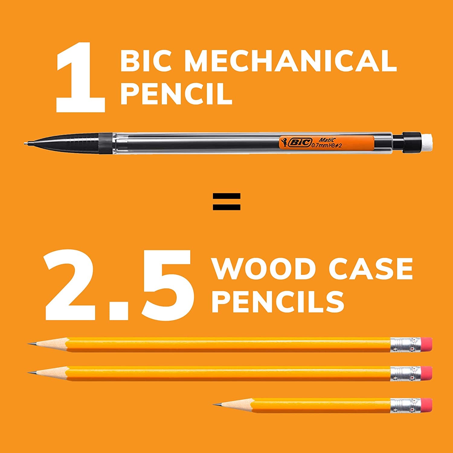 Xtra-Smooth Mechanical Pencil, Medium Point (0.7Mm), Perfect for the Classroom & Test Time, 40-Count