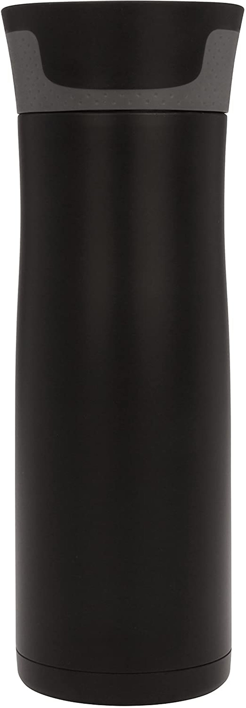 West Loop Stainless Steel Vacuum-Insulated Travel Mug with Spill-Proof Lid, Keeps Drinks Hot up to 5 Hours and Cold up to 12 Hours, 20Oz Matte Black