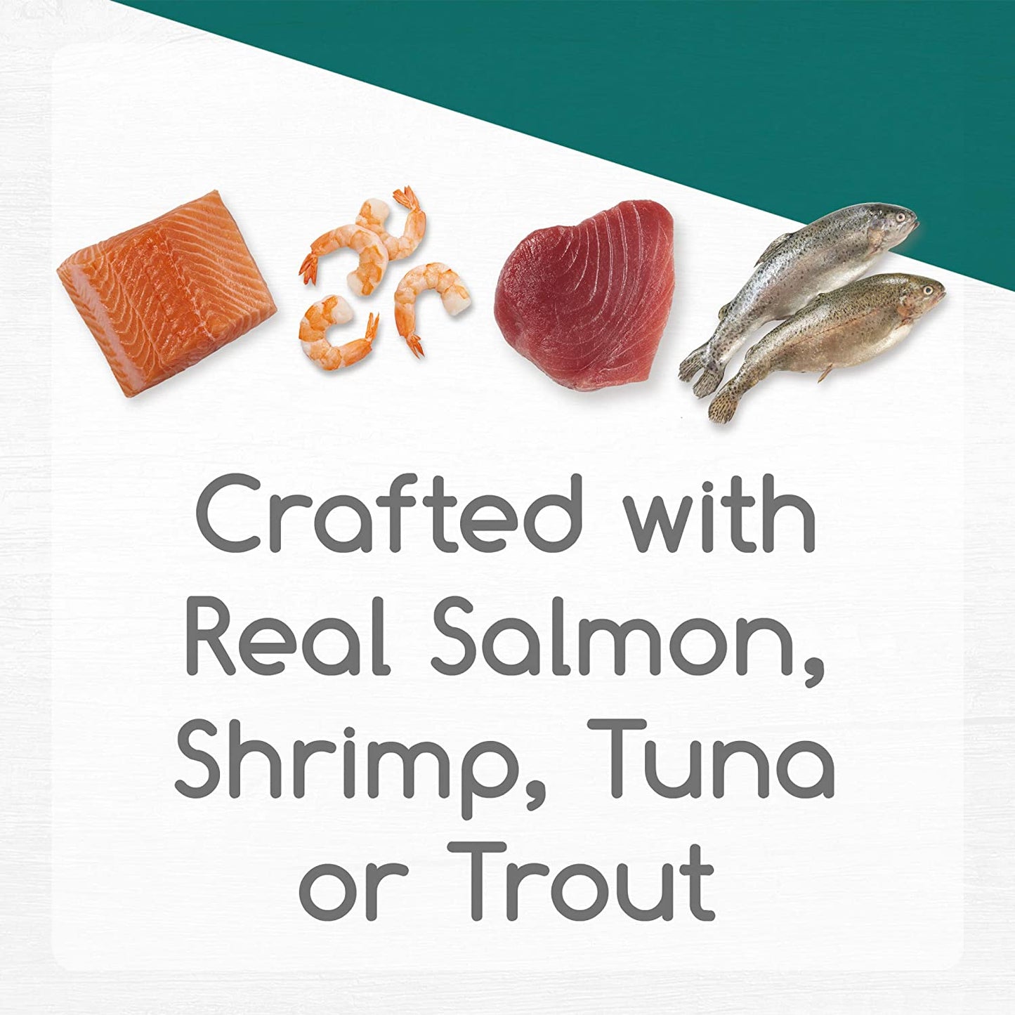 Wet Cat Food Variety Pack Gourmet Naturals Seafood - (30) 3 Oz. Cans