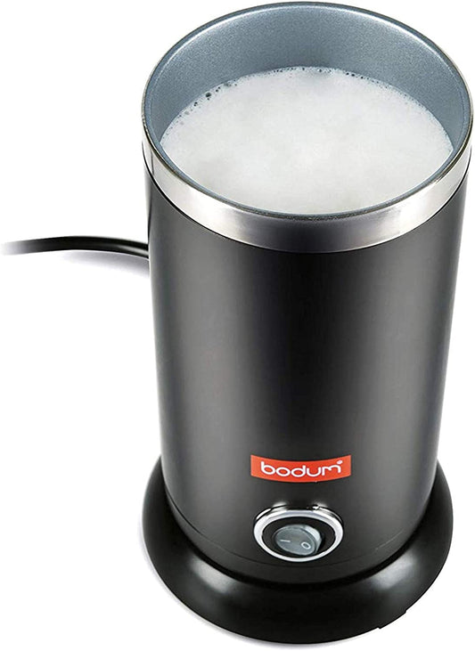 11870-01US Bistro Electric Milk Frother, 10 Ounce, Black
