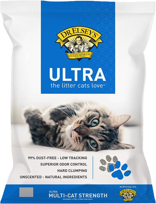 Ultra Cat Litter, 18 Pound Bag