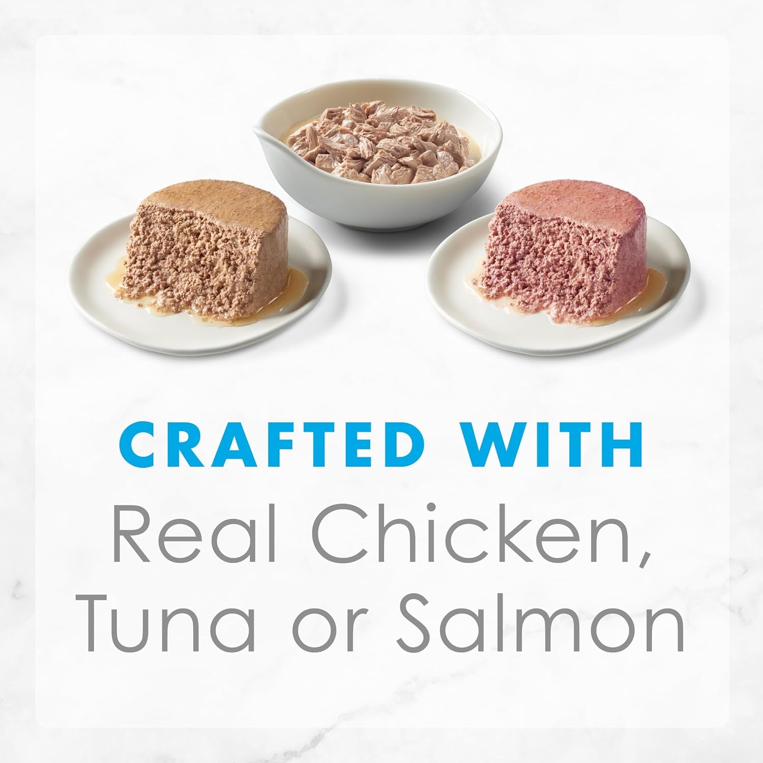Wet Cat Food Variety Pack, Creamy Delights Poultry & Seafood Collection - (24) 3 Oz. Cans