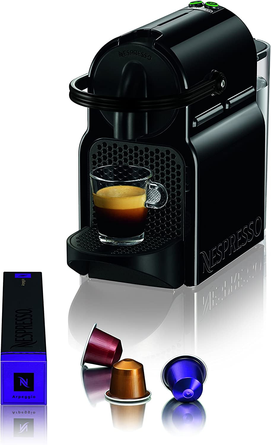 Nespresso Inissia Espresso Machine by ,24 Oz, Black