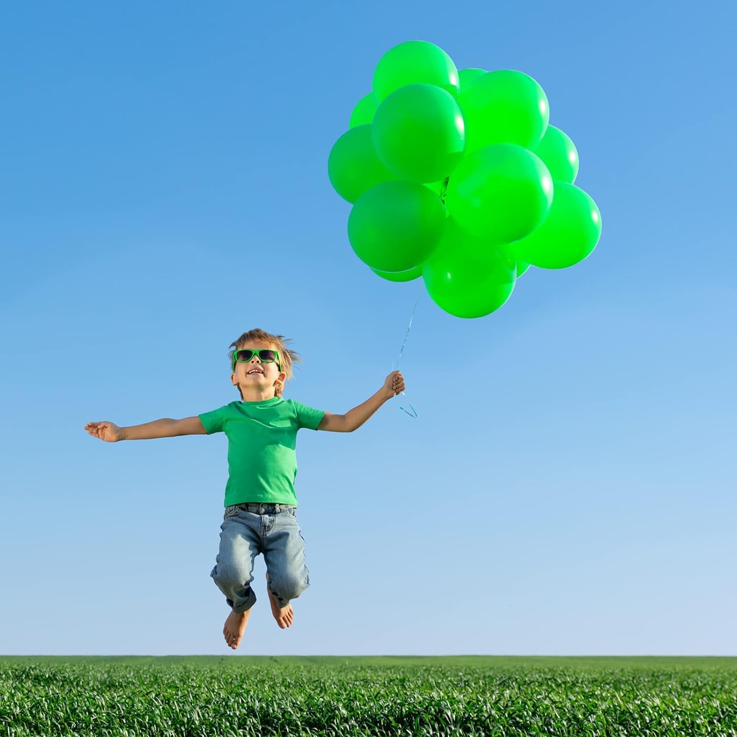 129Pcs Green Balloons Different Sizes 18 12 10 5 Inch Green Latex Balloon Garland Arch for Masquerade Party Decorations Birthday Baby Shower Wedding Party Supplies