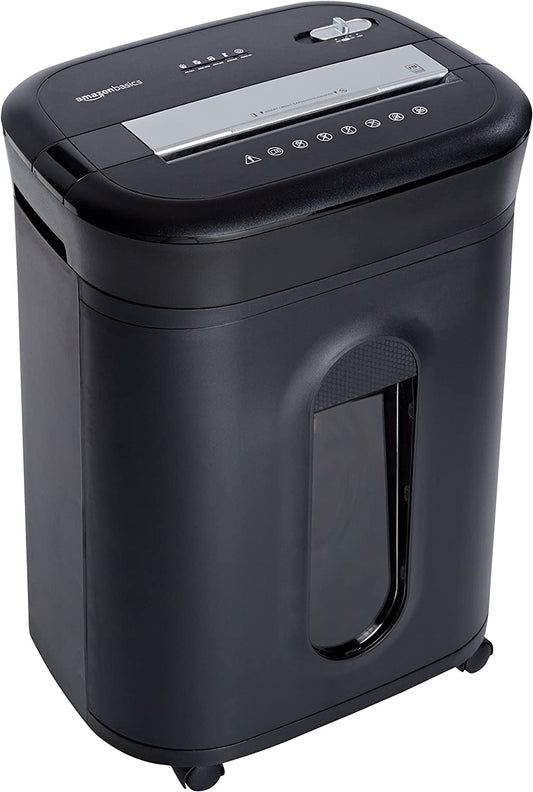 15 Sheet - Original Model Cross Cut Paper, CD Credit Card Office Shredder, Black