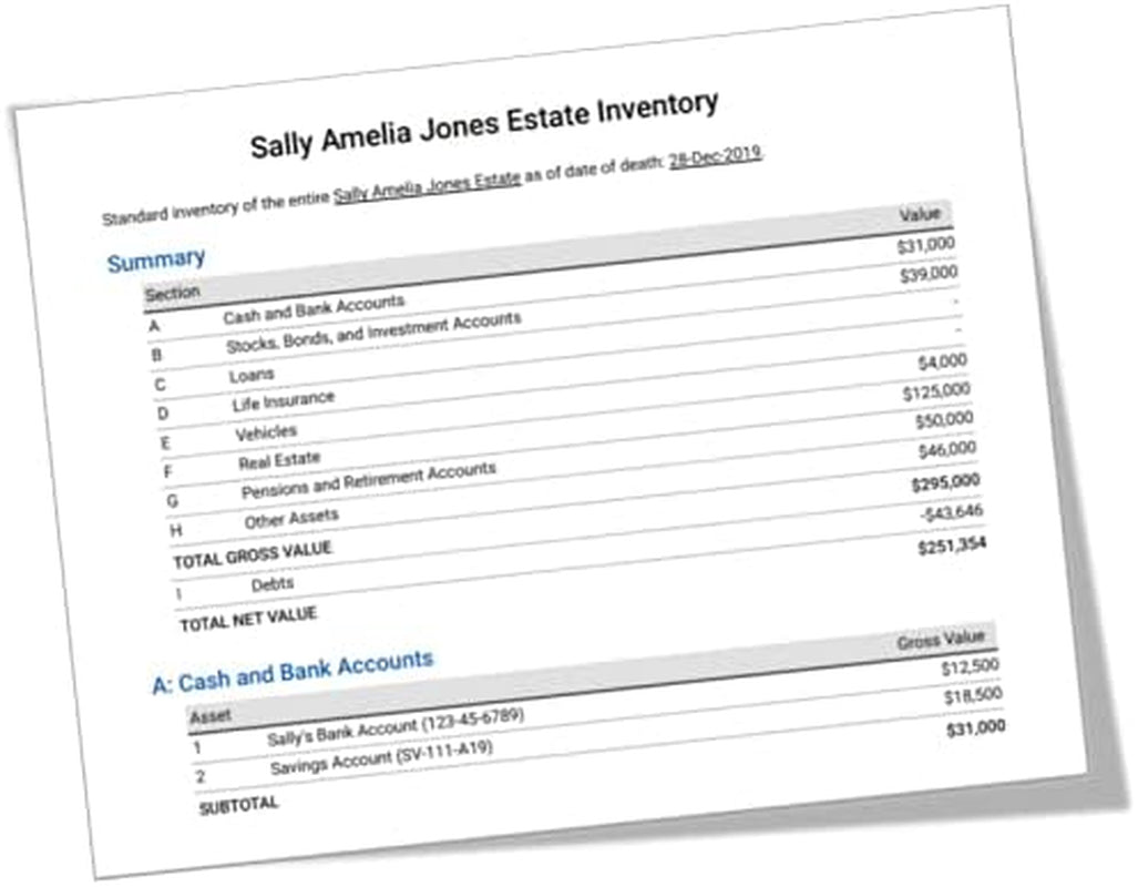 Estate Executor Online Software