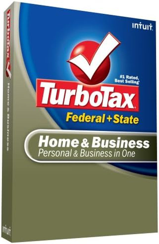 Turbotax Home & Business Federal + State + Efile 2008 [OLD VERSION]
