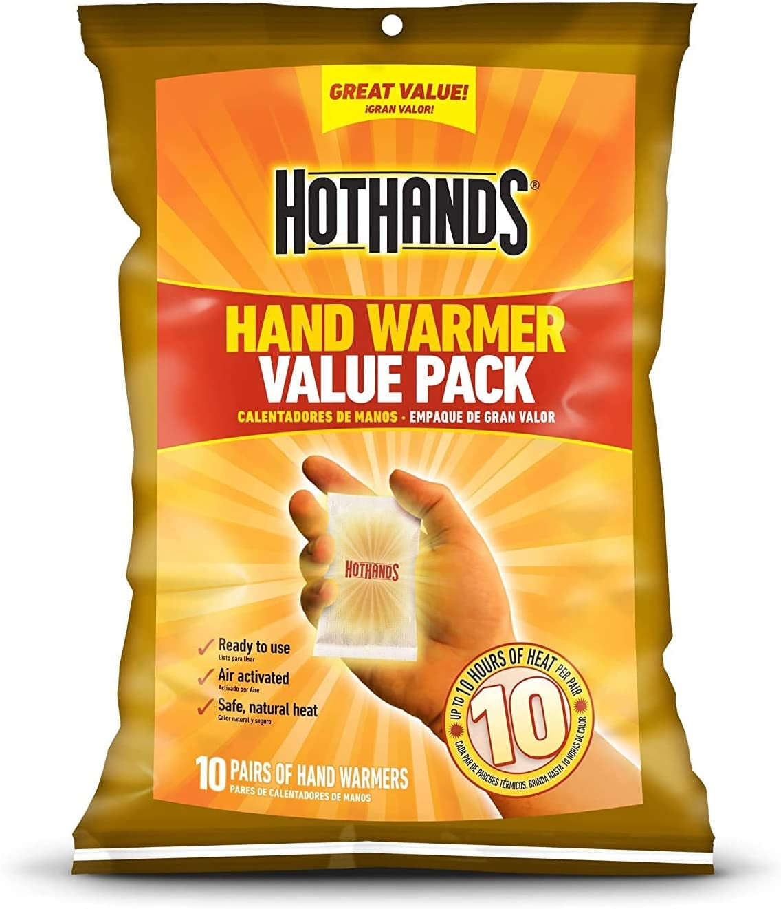 Hand Warmer Value Pack( 10 Count)