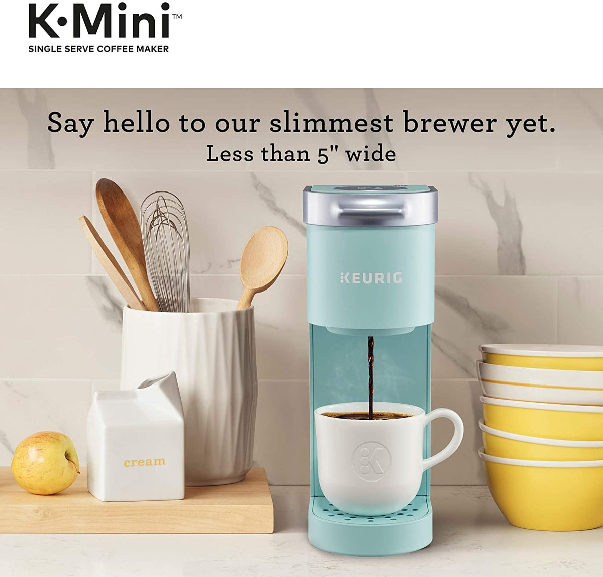 K-Mini Single Serve Coffee Maker, Oasis