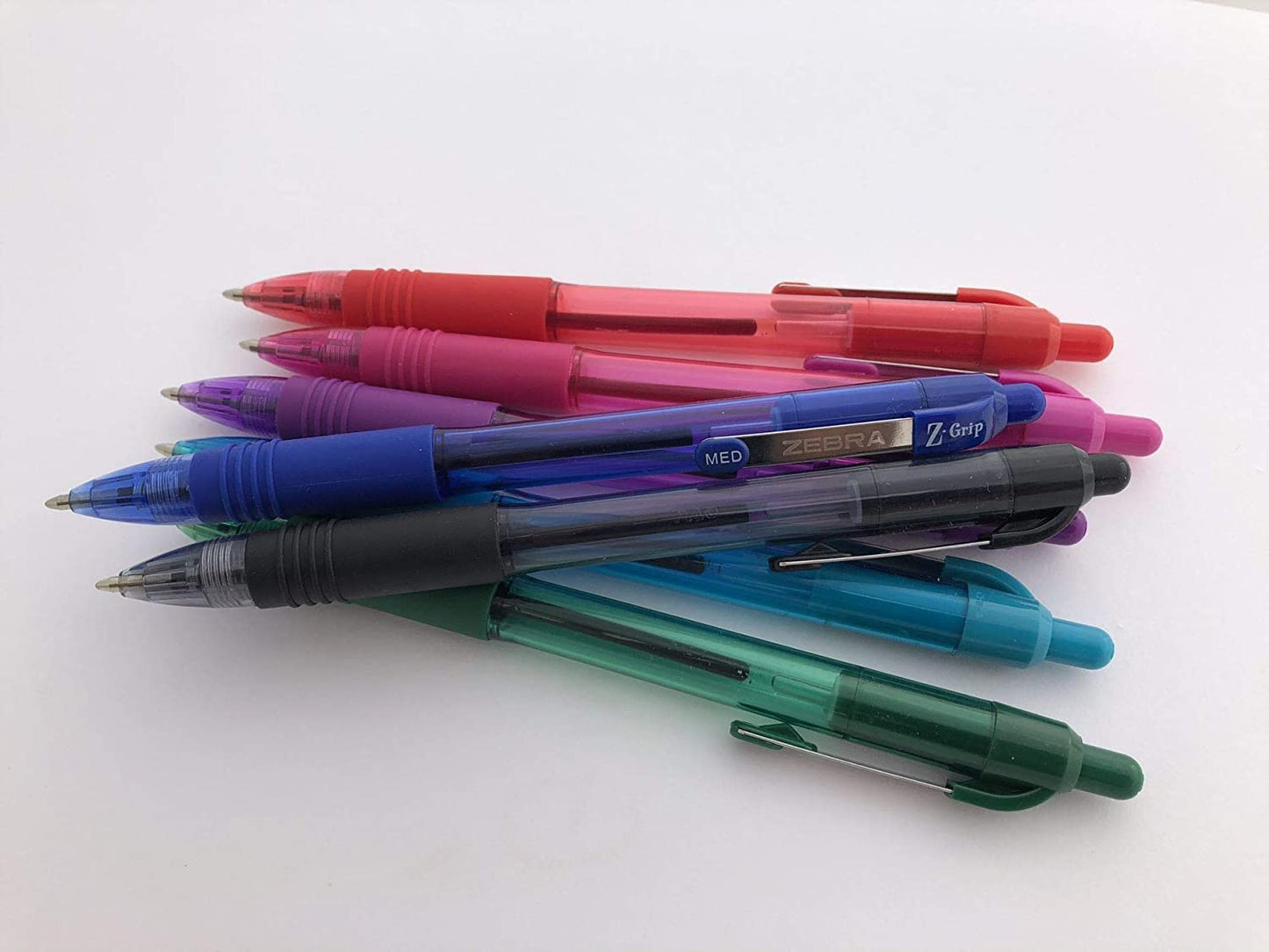 Z-Grip Medium Point Retractable Ballpoint Pens, 24 Blue Ink Pens
