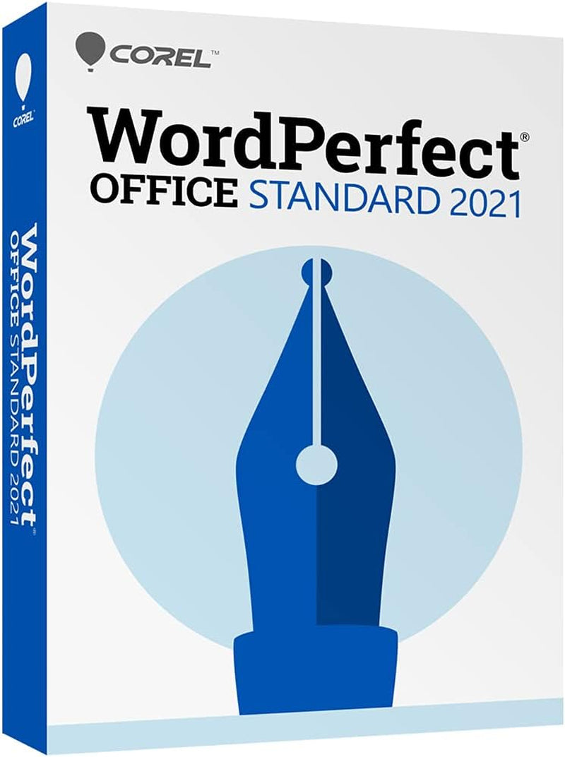 Wordperfect Office Standard 2021 | Office Suite of Word Processor, Spreadsheets & Presentation Software [PC Disc]