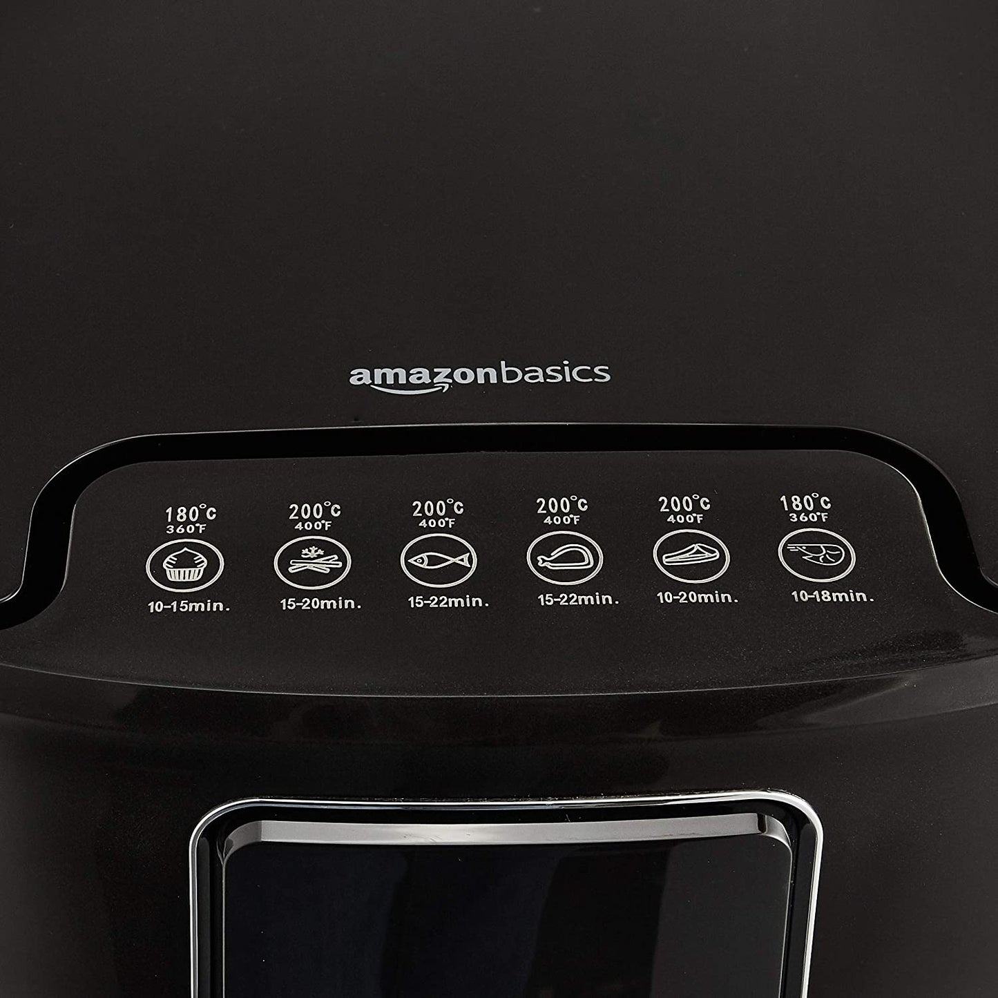 3.2 Quart Compact Multi Functional Digital Air Fryer, Black