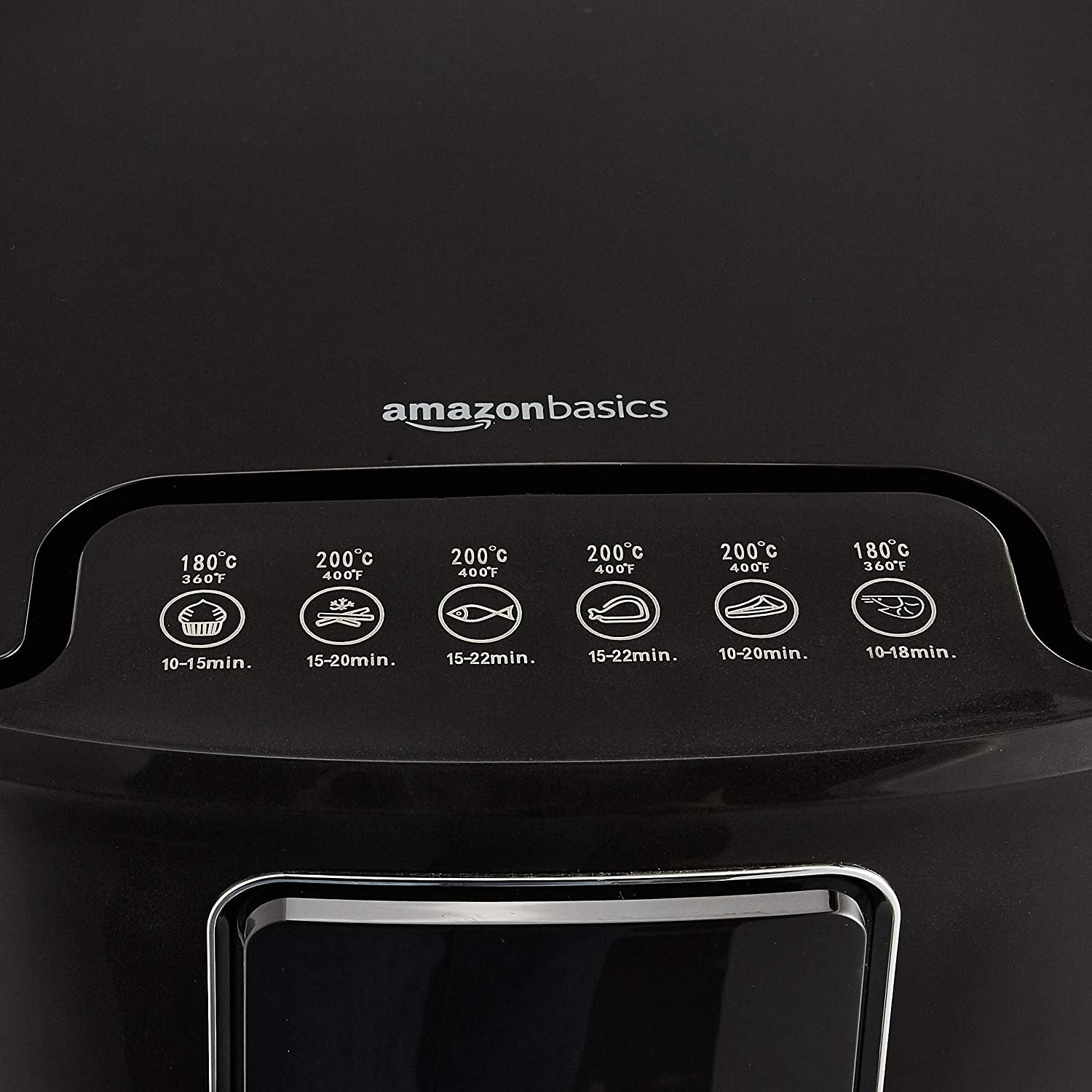 3.2 Quart Compact Multi Functional Digital Air Fryer, Black