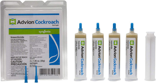 383920 Advion Cockroach Gel Bait 4 X 30 Gram Tubes Roach Control