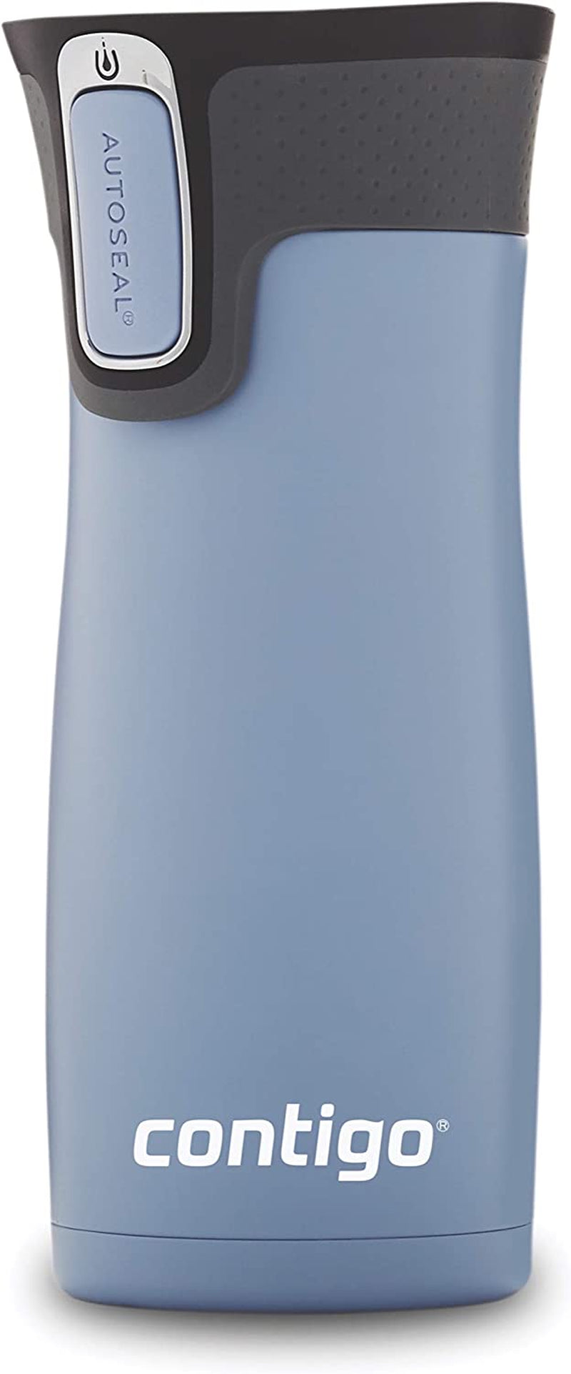 West Loop Stainless Steel Vacuum-Insulated Travel Mug with Spill-Proof Lid, Keeps Drinks Hot up to 5 Hours and Cold up to 12 Hours, 16Oz Earl Grey