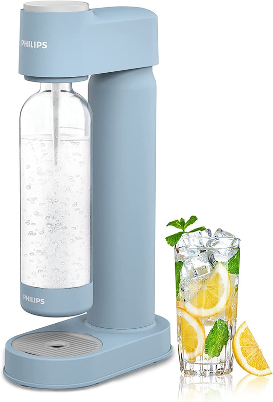 Sparkling Water Maker Soda Maker Soda Streaming Machine for Carbonating with 1L Carbonating Bottle, Seltzer Fizzy Water Maker, Compatible with Any Screw-In 60L CO2 Carbonator(Not Included)