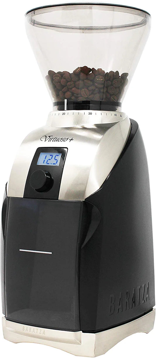 Virtuoso+ Conical Burr Coffee Grinder with Digital Timer Display