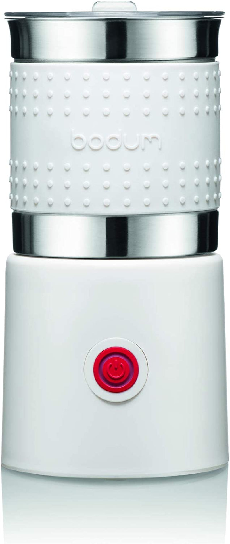 - 11901-913US  Bistro Electric Milk Frother, 13.5 Ounce, White