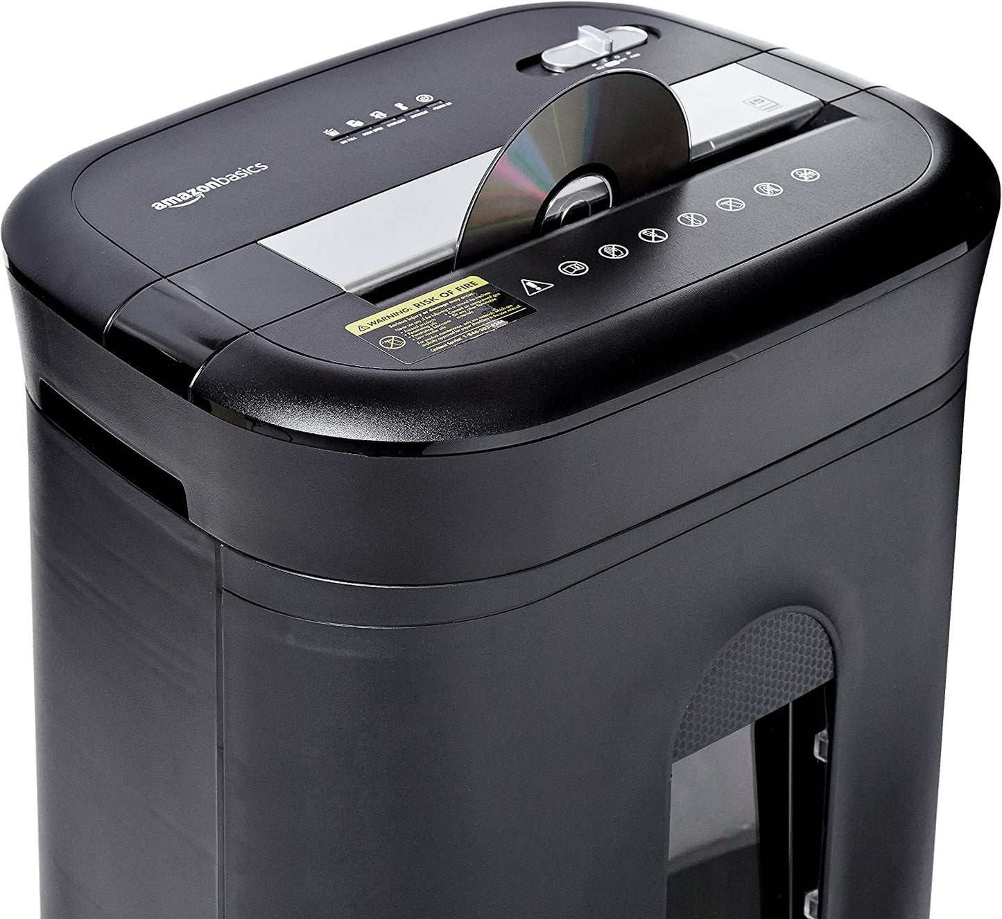 15 Sheet - Original Model Cross Cut Paper, CD Credit Card Office Shredder, Black