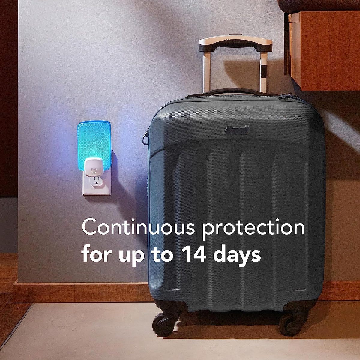 Essentials Flying Insect Light Trap Refills, 2 Light Trap Cartridges, Featuring Light Powered Attraction