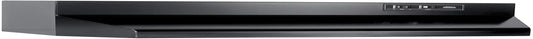 36-Inch Under-Cabinet Convertible Range Hood with 2-Speed Exhaust Fan and Light, 210 Max Blower CFM, Black