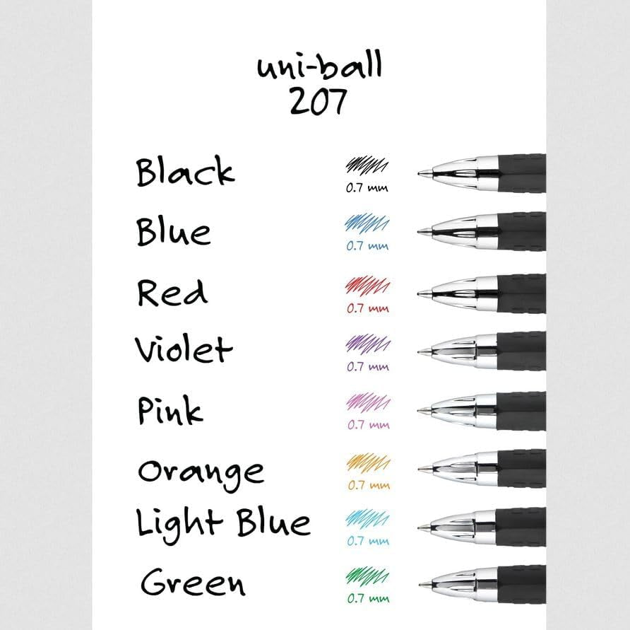 Uniball Signo 27 Gel Pen 12 Pack, .7Mm Medium Black Pens, Ink Pens | Office Supplies Sold by Are Ballpoint Pen, Colored Fine Point, Smooth Writing