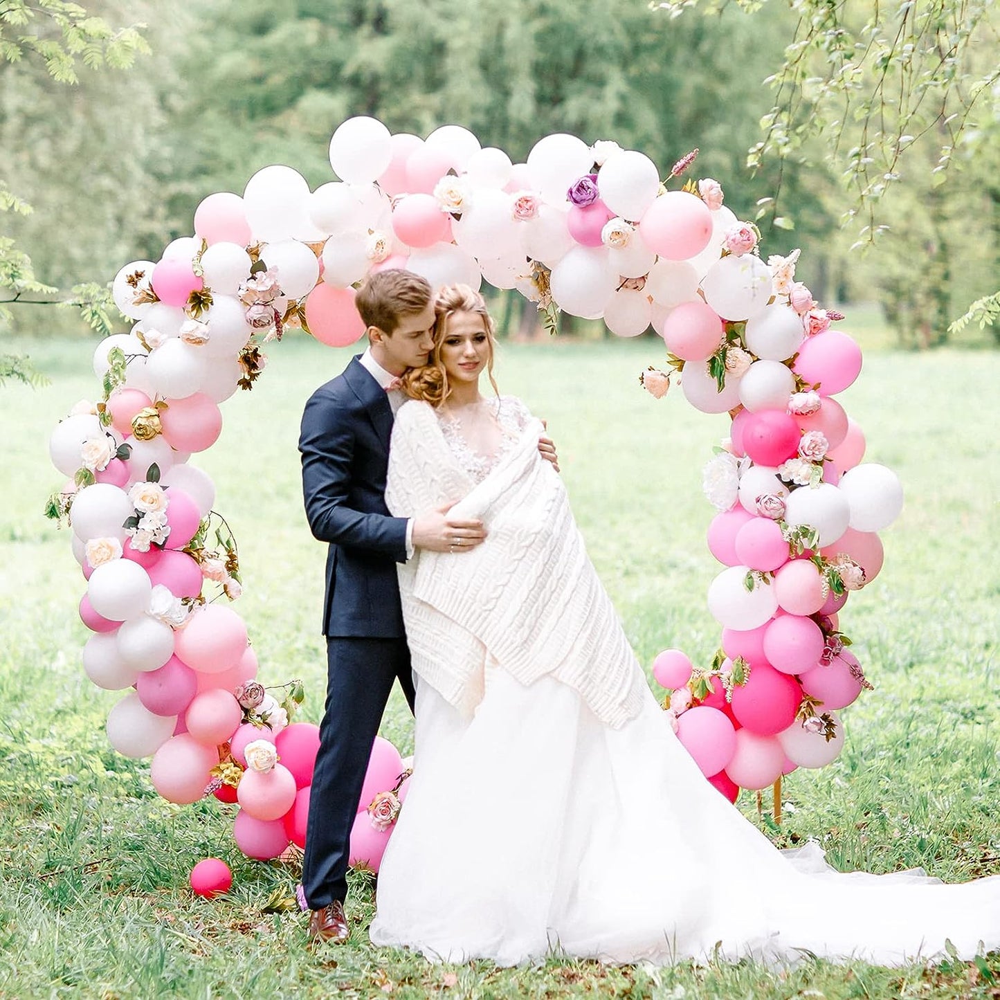 129Pcs White Balloons Different Sizes 18 12 10 5 Inch for Garland Arch,Premium Party Latex Balloons for Birthday Party Graduation Wedding Anniversary Baby Shower Party Decoration