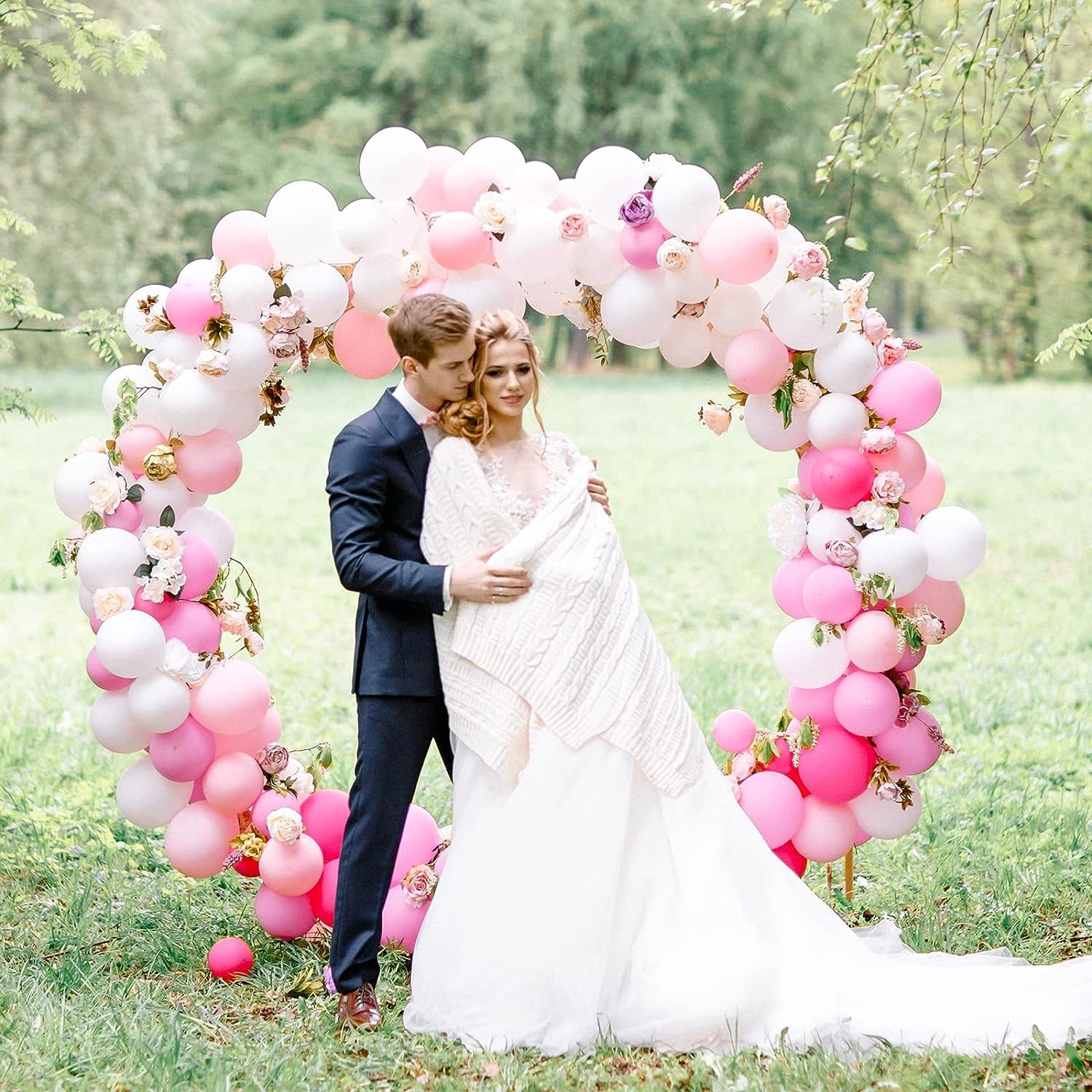 129Pcs White Balloons Different Sizes 18 12 10 5 Inch for Garland Arch,Premium Party Latex Balloons for Birthday Party Graduation Wedding Anniversary Baby Shower Party Decoration