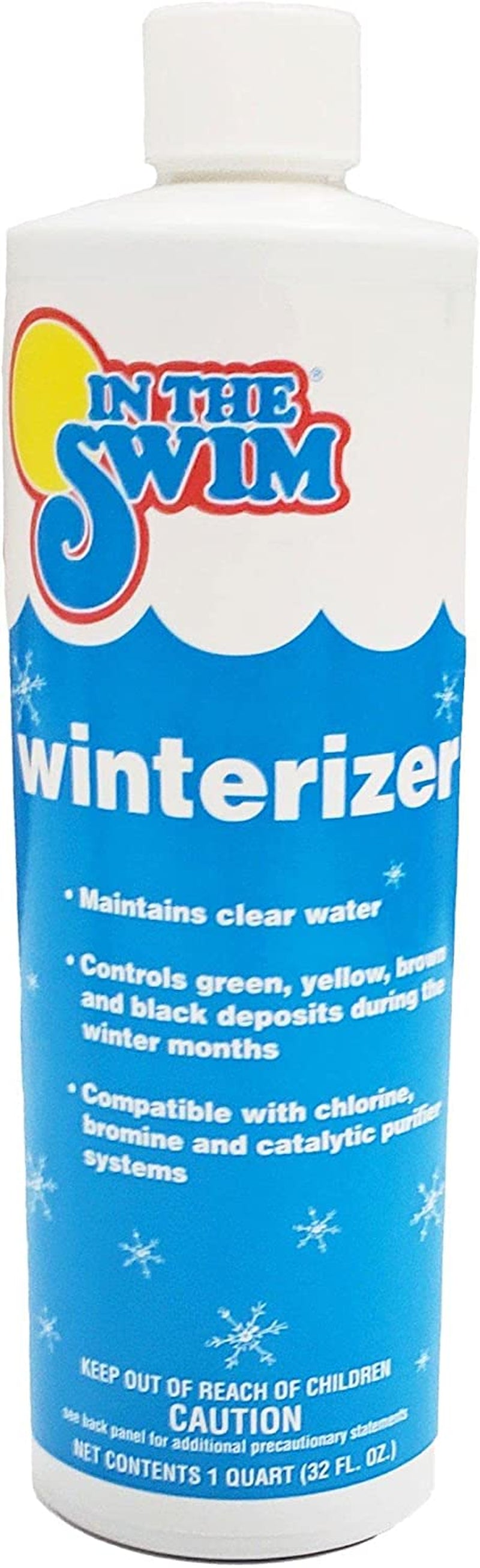 Pool Closing Kit - Winterizing Chemicals for above Ground and In-Ground Pools - up to 35,000 Gallons White