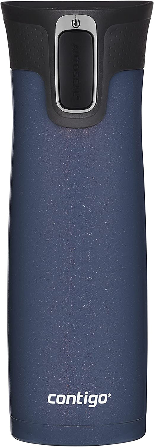 West Loop Stainless Steel Vacuum-Insulated Travel Mug with Spill-Proof Lid, Keeps Drinks Hot up to 5 Hours and Cold up to 12 Hours, 20Oz Midnight Berry,1.3 Pounds