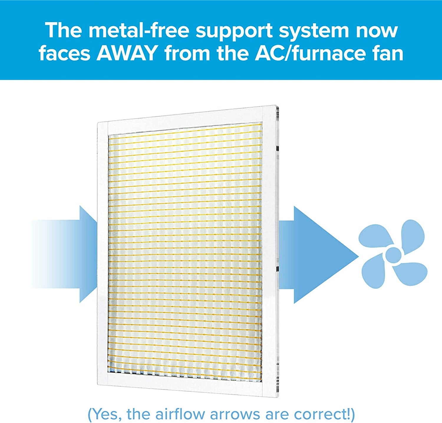 20X25X1 Air Filter, MPR 300, MERV 5, Clean Living Basic Dust 3-Month Pleated 1-Inch Air Filters, 6 Filters