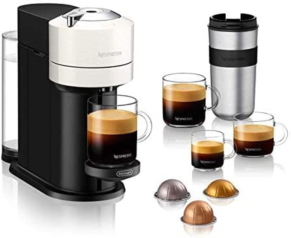 Vertuo Next Coffee and Espresso Machine by De'Longhi,14 Ounces White