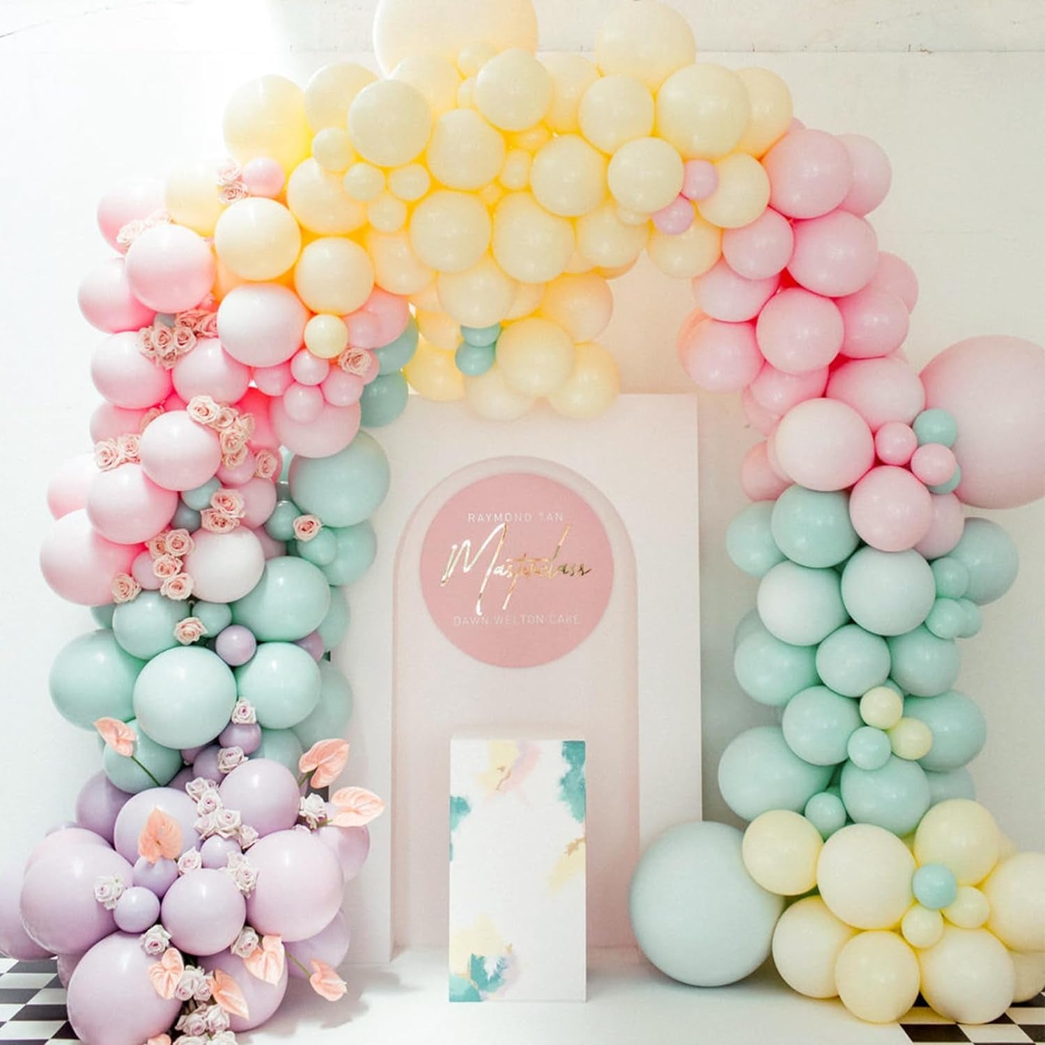 129Pcs Makani Blue Balloons Different Sizes 18 12 10 5 Inch for Garland Arch, Light Blue Balloons for Birthday Baby Shower Gender Reveal Wedding Party Decoration