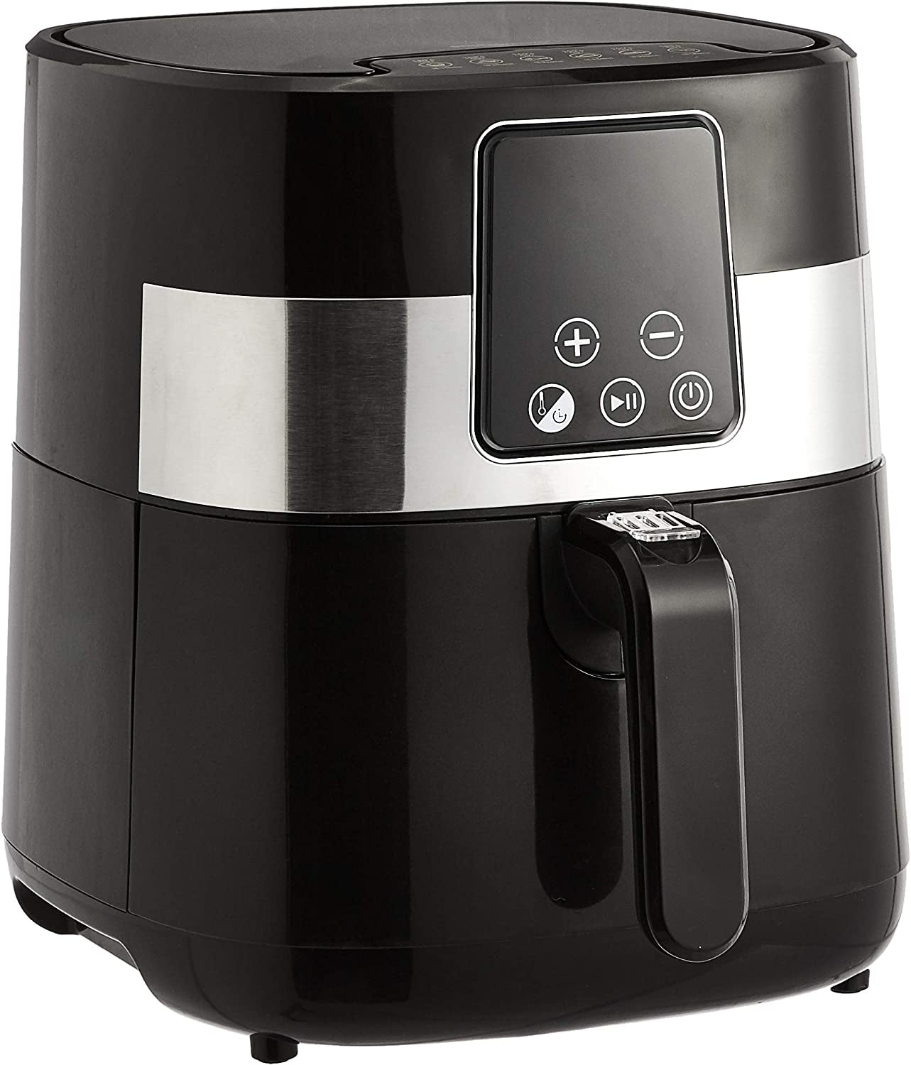 3.2 Quart Compact Multi Functional Digital Air Fryer, Black