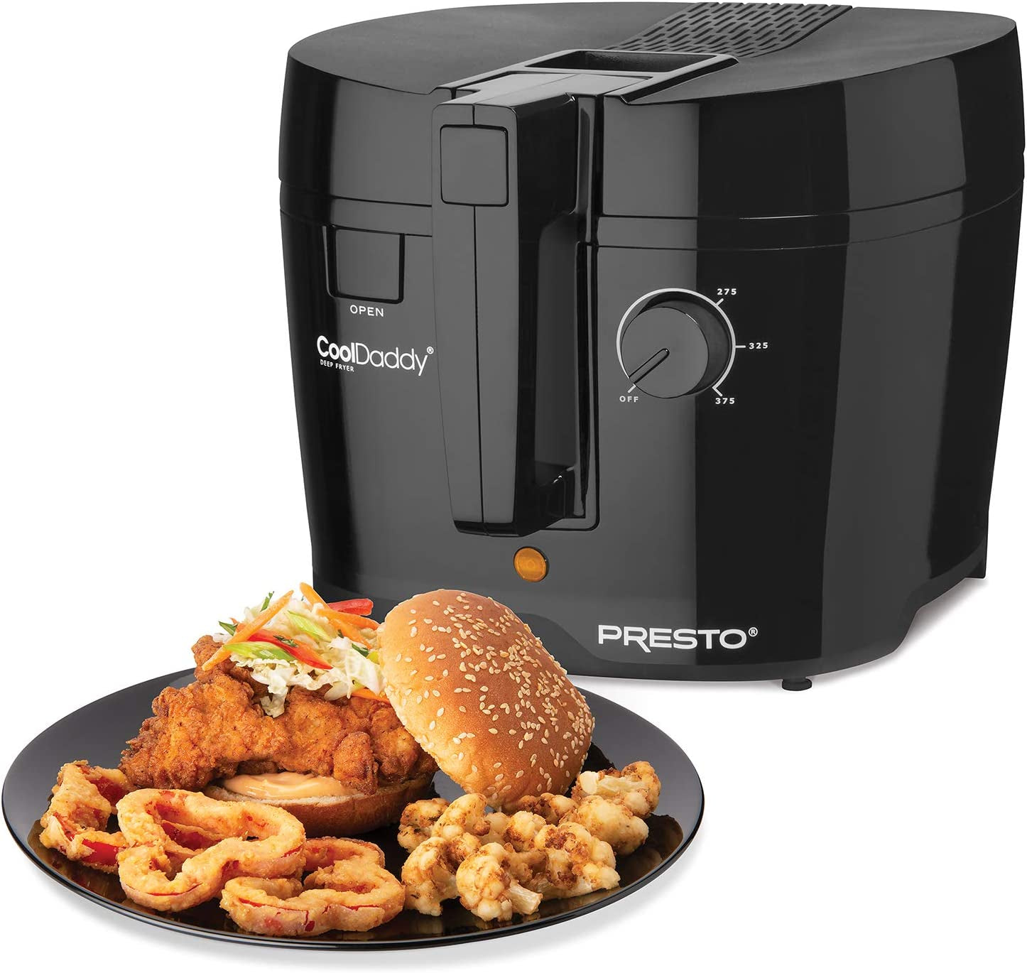 05442 Cooldaddy Cool-Touch Deep Fryer - Black
